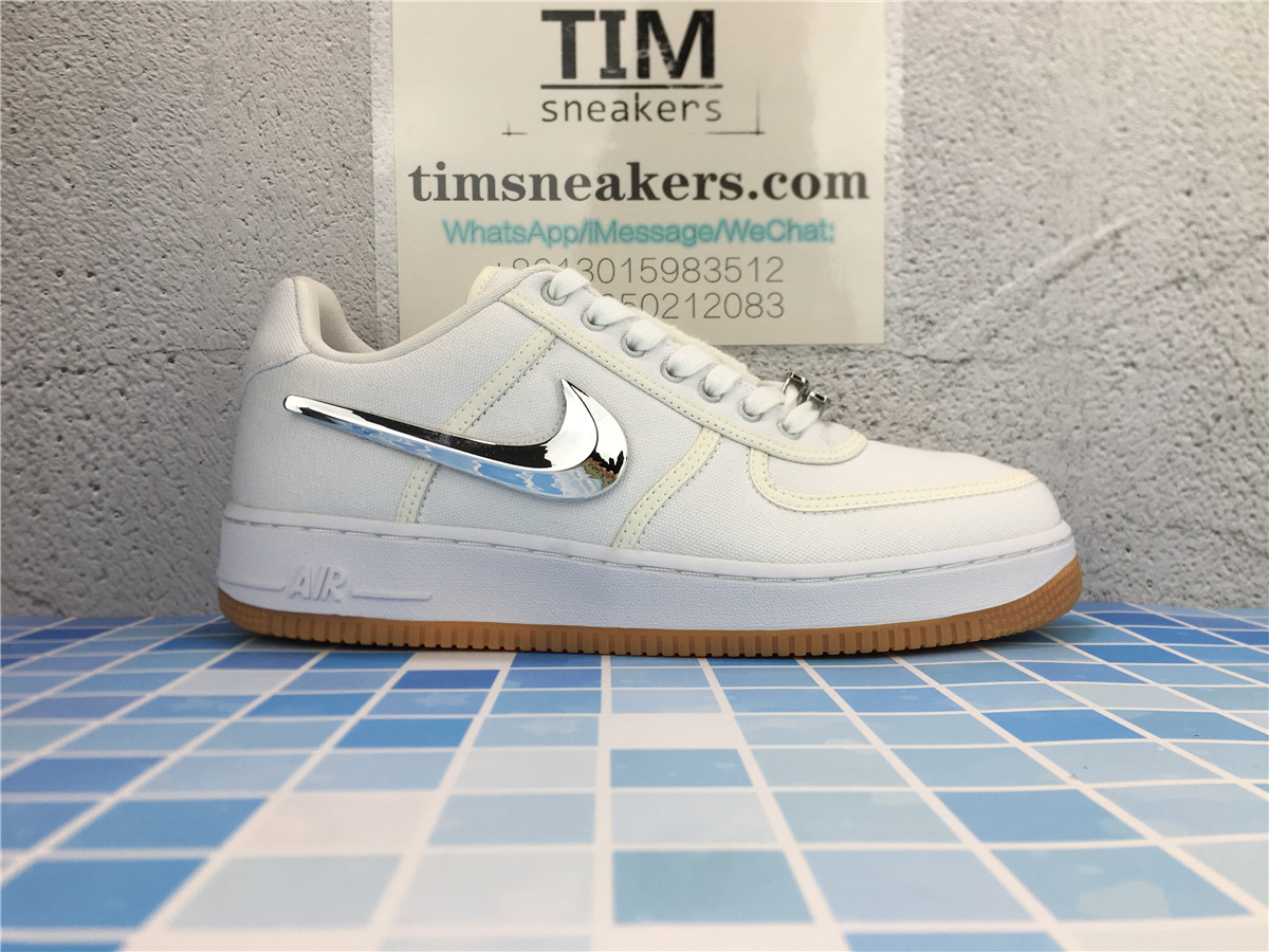 Travis Scott x Nike Air Force 1 Low Travis Scott-White AQ4211 10